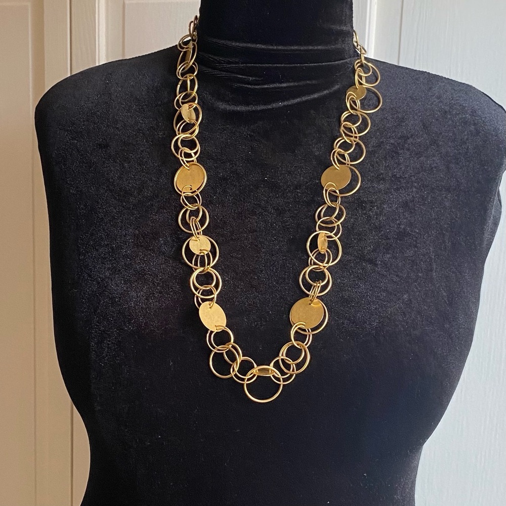 Rich Gold Tone Necklace